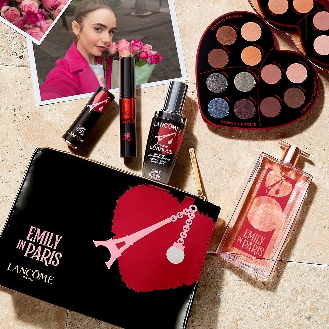 Lancôme x Emily in Paris collection