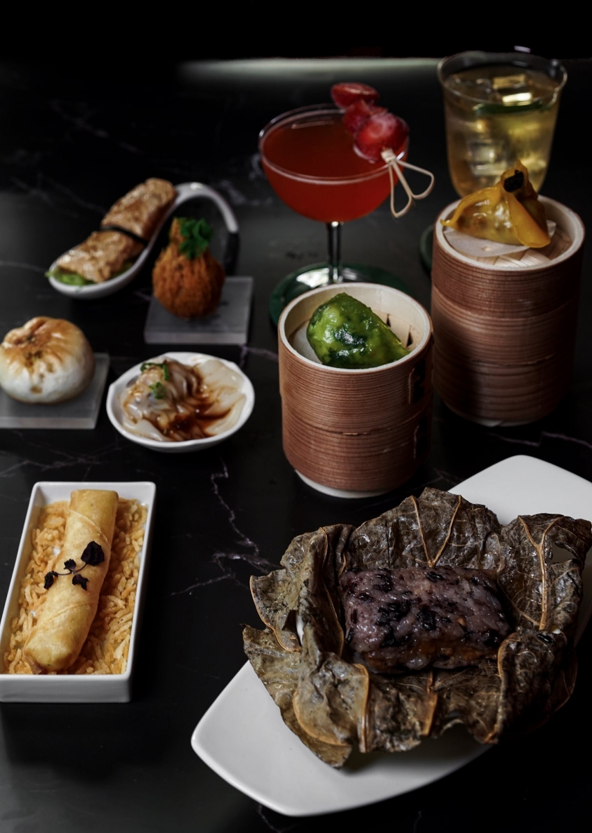 Dim sum at Madame Fan restaurant