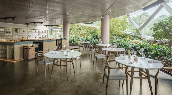 Marguerite Restaurant Singapore Gardens by the Bay