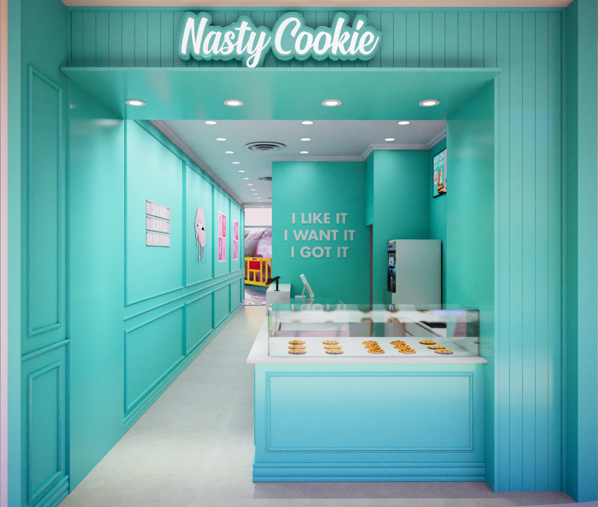 Nasty Cookie cafe VivoCity Storefront