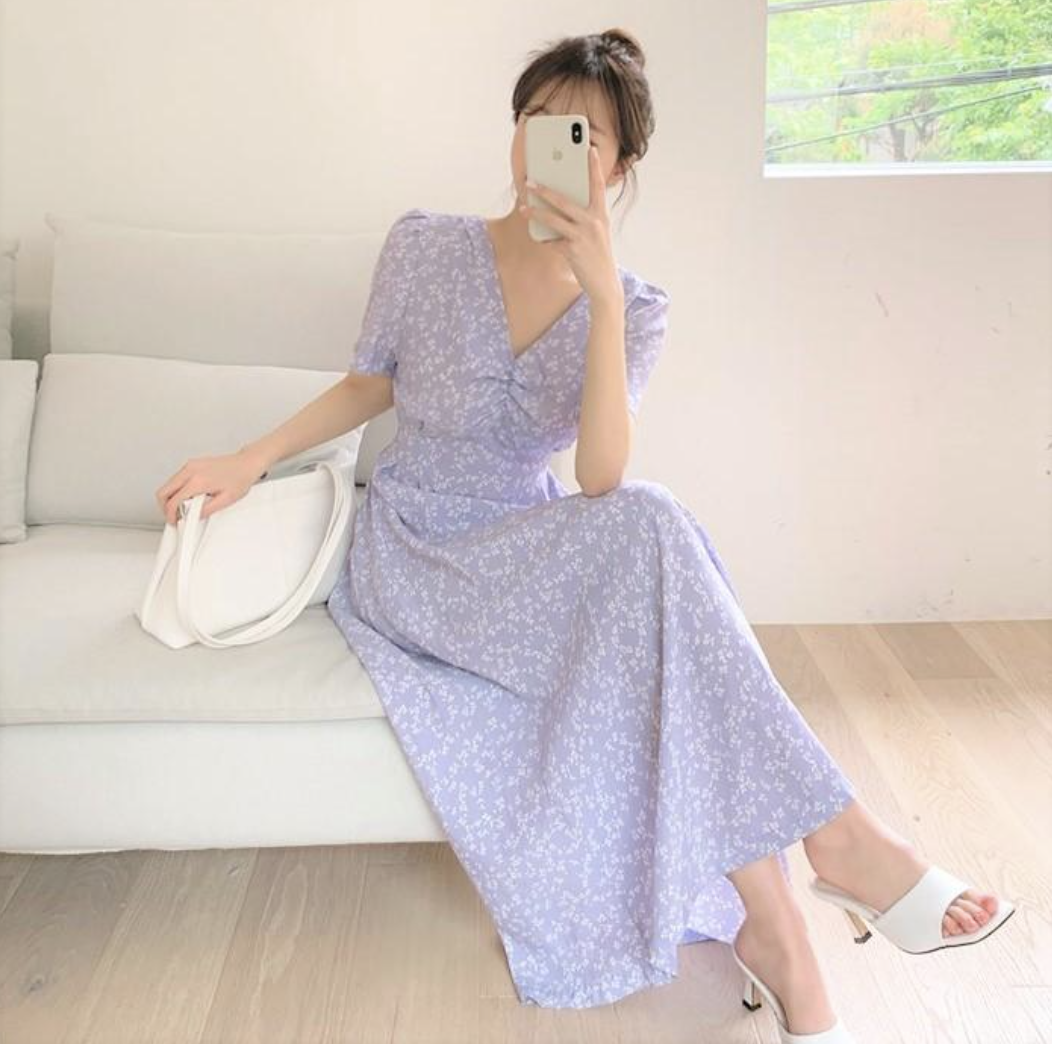 Jes Mojo_Sweetheart Chiffon Maxi Dress