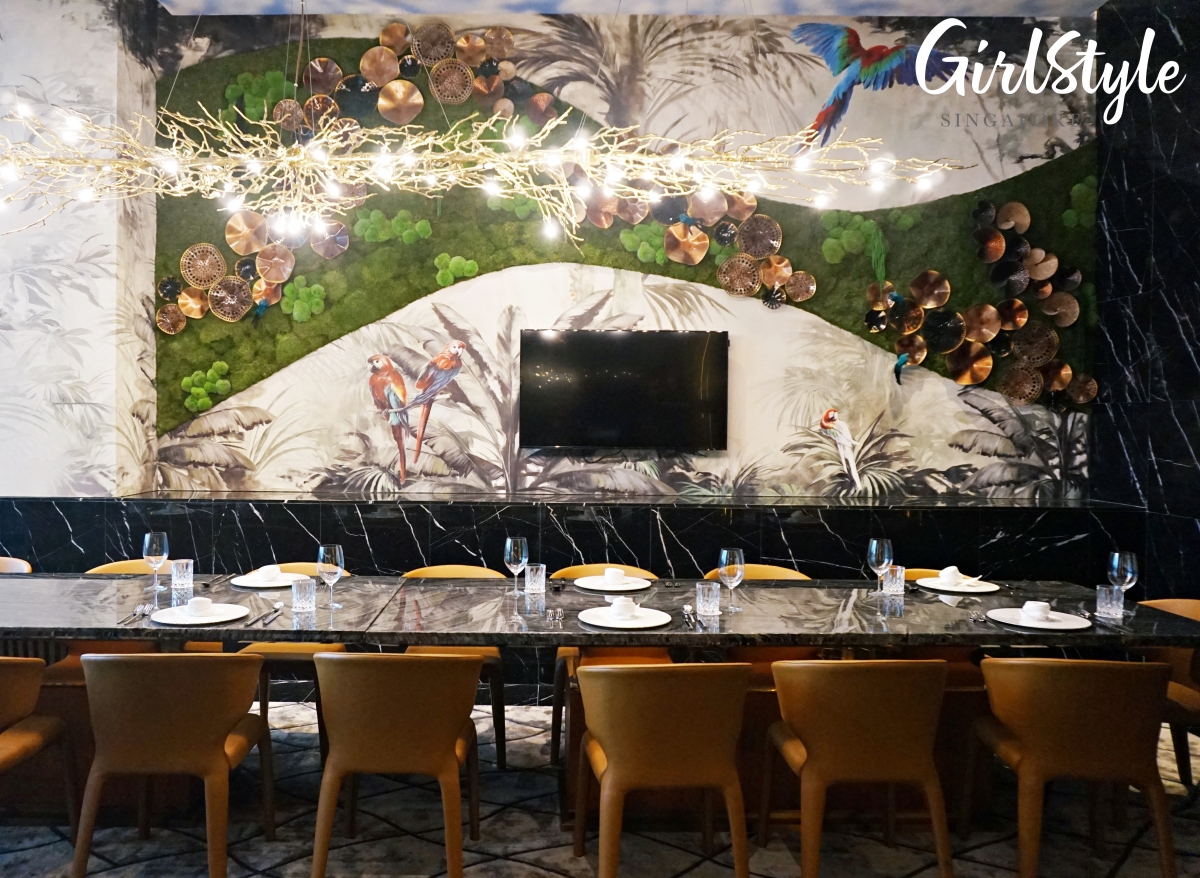 Dusit Thani Laguna Singapore Greenhouse Restaurant private dining room
