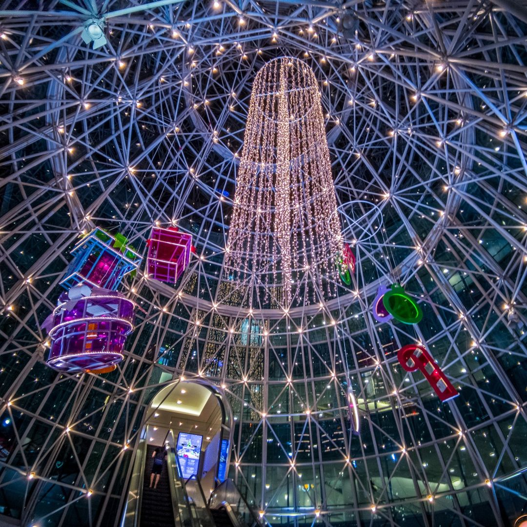 Wheelock Place Christmas 2021 decorations