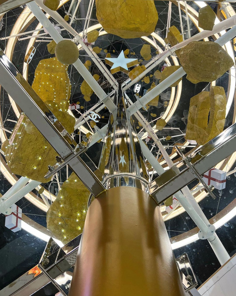 Chanel Holiday Cosmos-sphere in Singapore for Christmas 2021