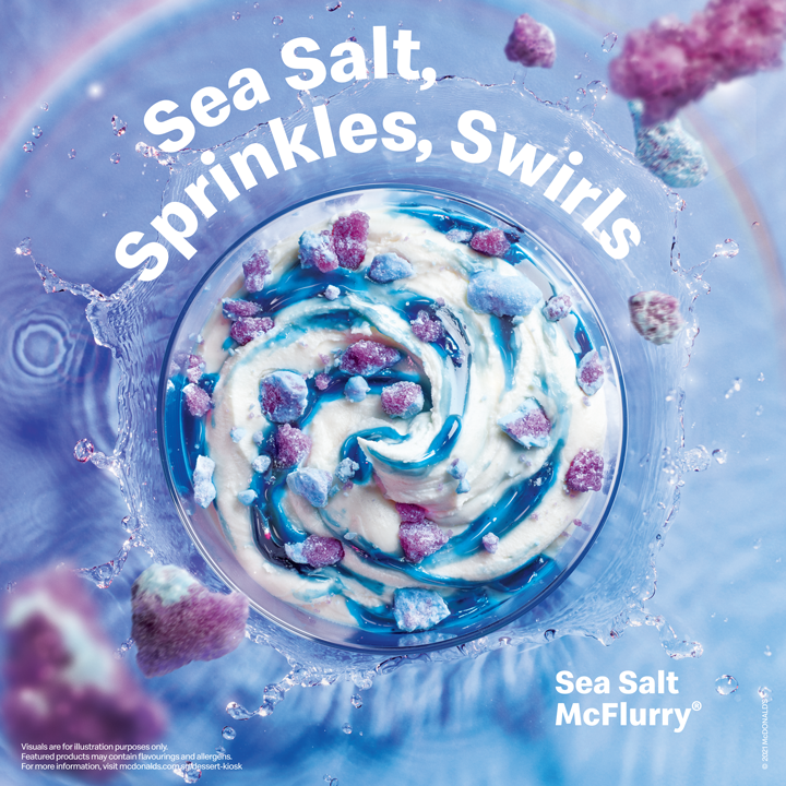 McDonald's Sea Salt McFlurry