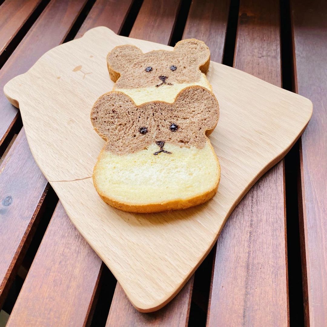 Kuma Chan bread from Cai Mama Shop