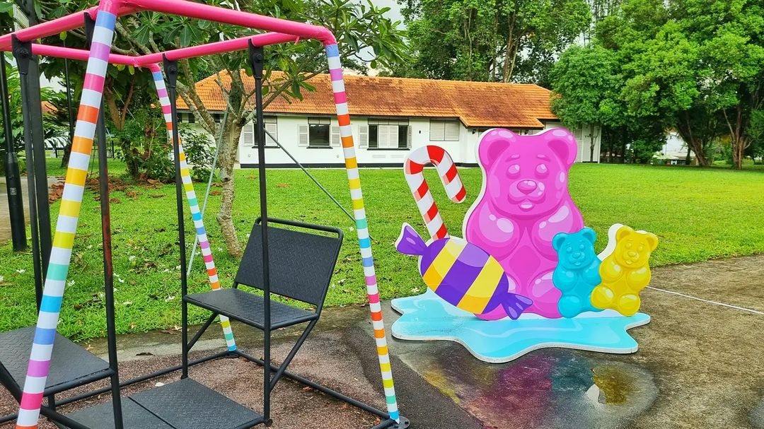 Seletar Aerospace Park Christmas 2021 decorations