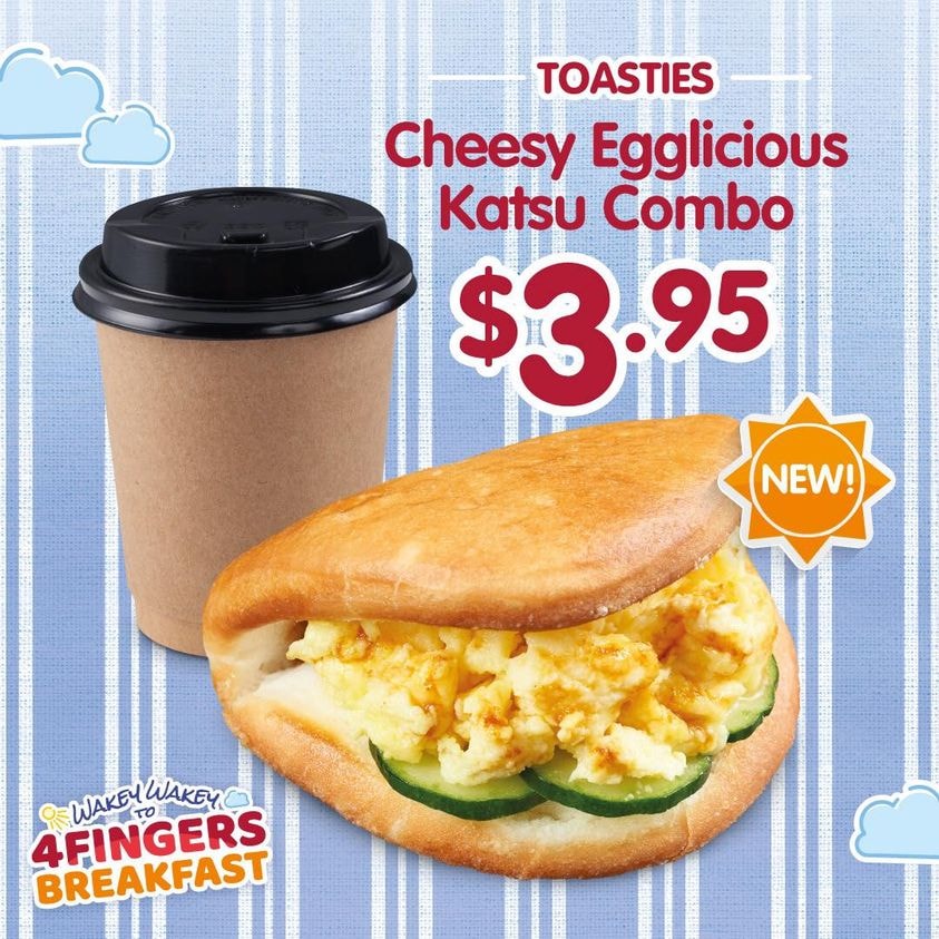 4Fingers Cheesy Egglicious Katsu Combo