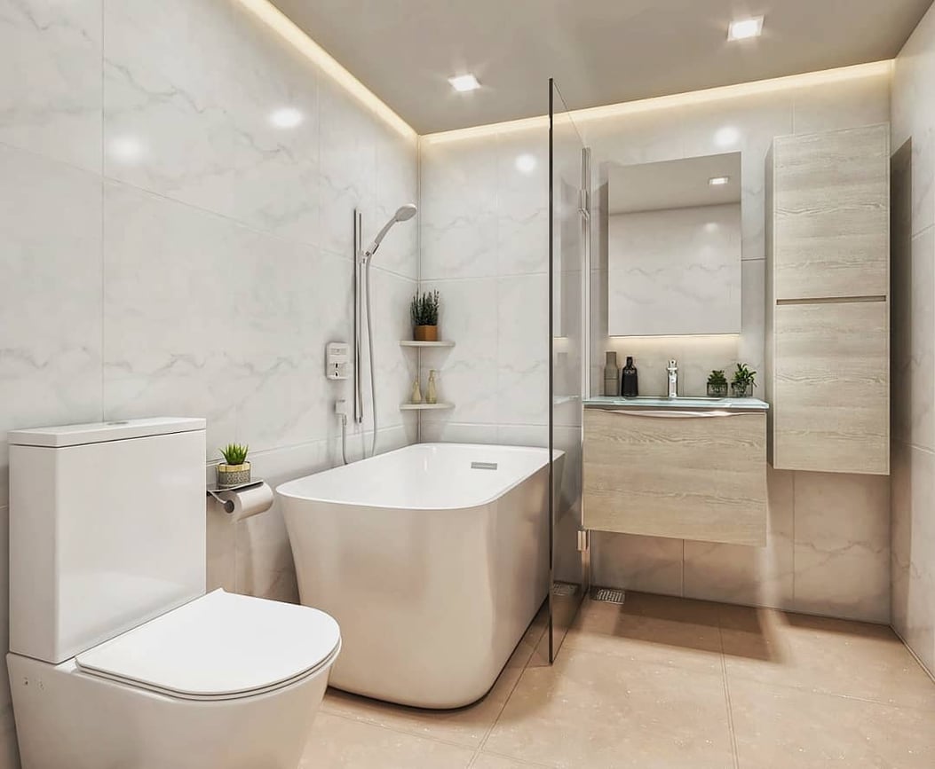 HERA Bathtubs For HDB Bathrooms In Singapore, No Hacking Or ReTiling