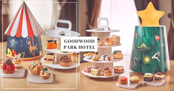 New Christmas-Themed Afternoon Tea At Goodwood Park: From Only $33 Nett/Pax With Delivery Options