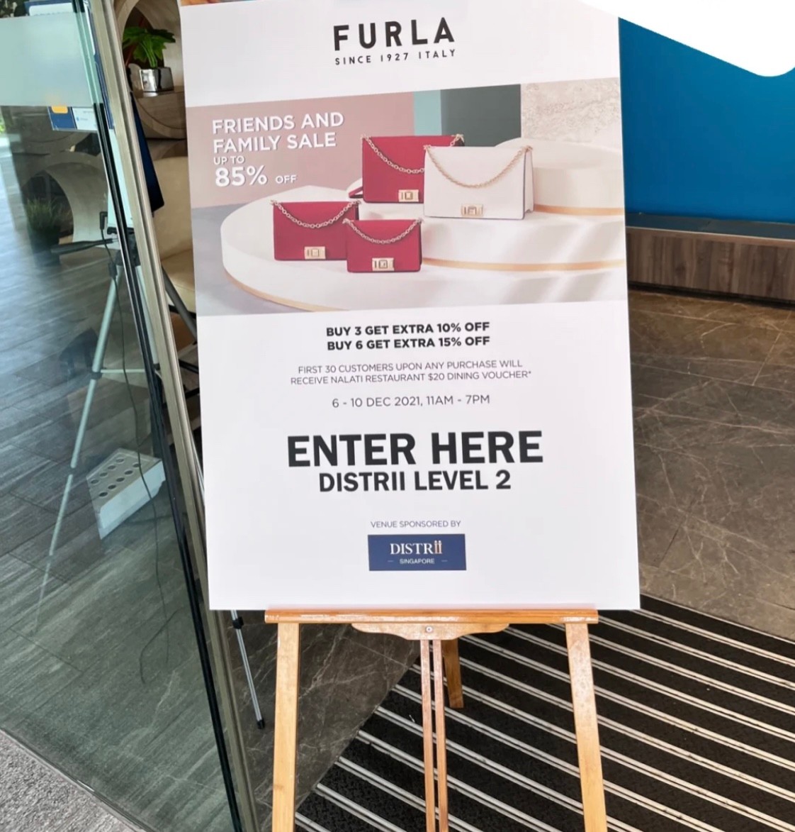 Furla Friends and Family Sale at Republic Plaza