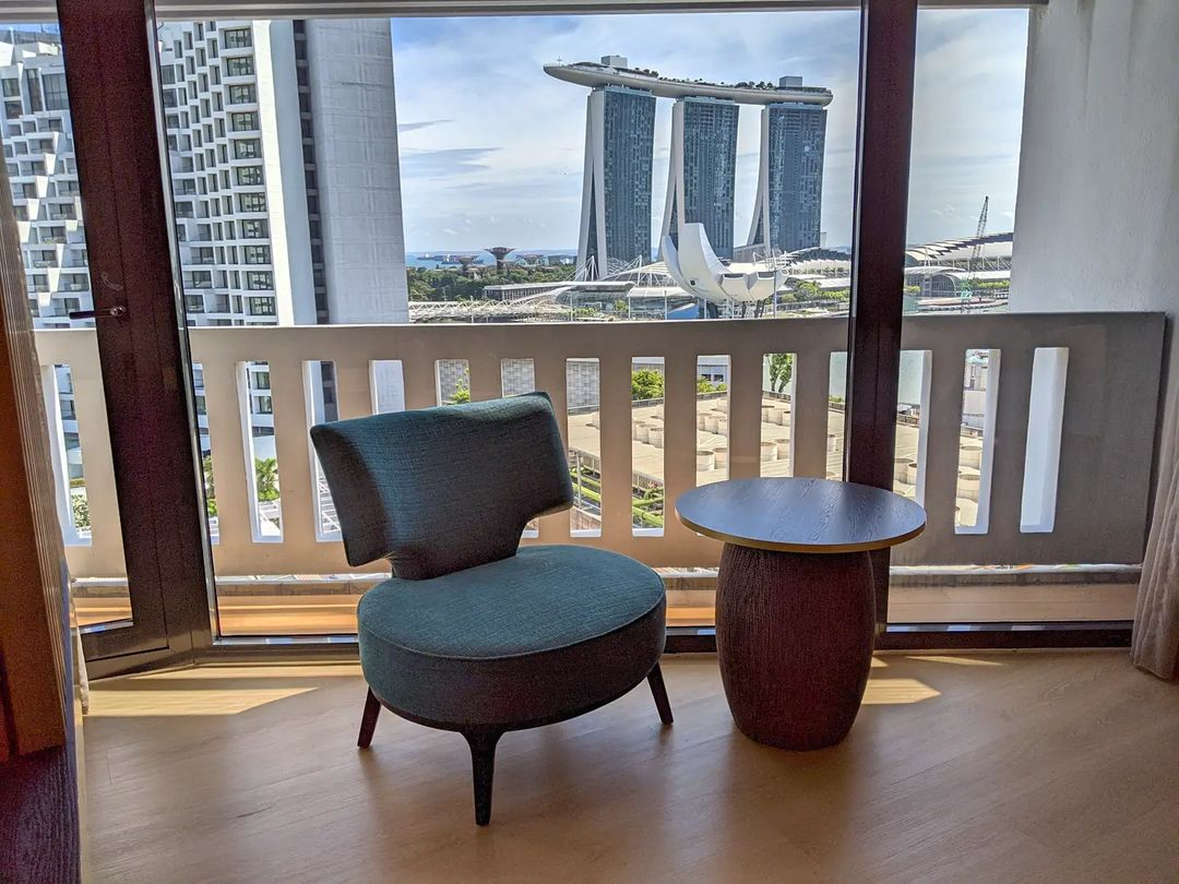 PARKROYAL COLLECTION Marina Bay Urban Room view of the Padang