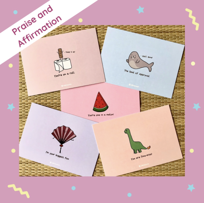 Milkteacards_Praise & Affirmation