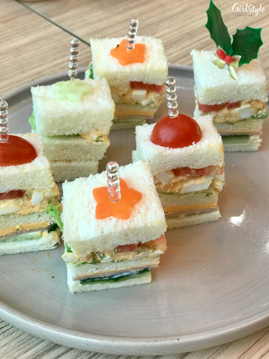 Alice's Tea Party Dormouse's Mini Egg Sandwiches at Tamago-EN