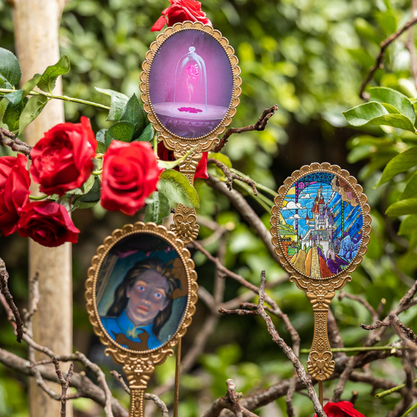 Enchanted Mirrors decor at Beauty and the Beast-themed cafe The Grounds of Alexandria