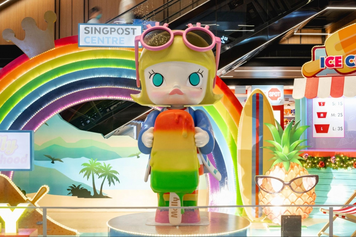 POP MART Molly exhibition Singapore