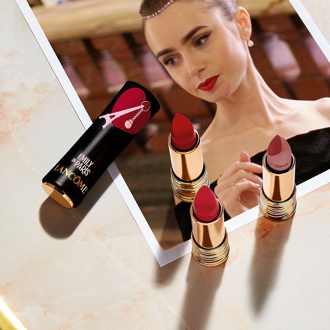 Lancôme x Emily in Paris collection_L’Absolu Rouge Lipsticks