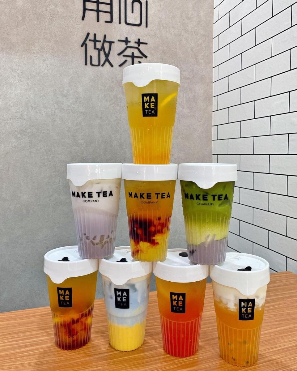 Make Tea serves an assortment of drinks