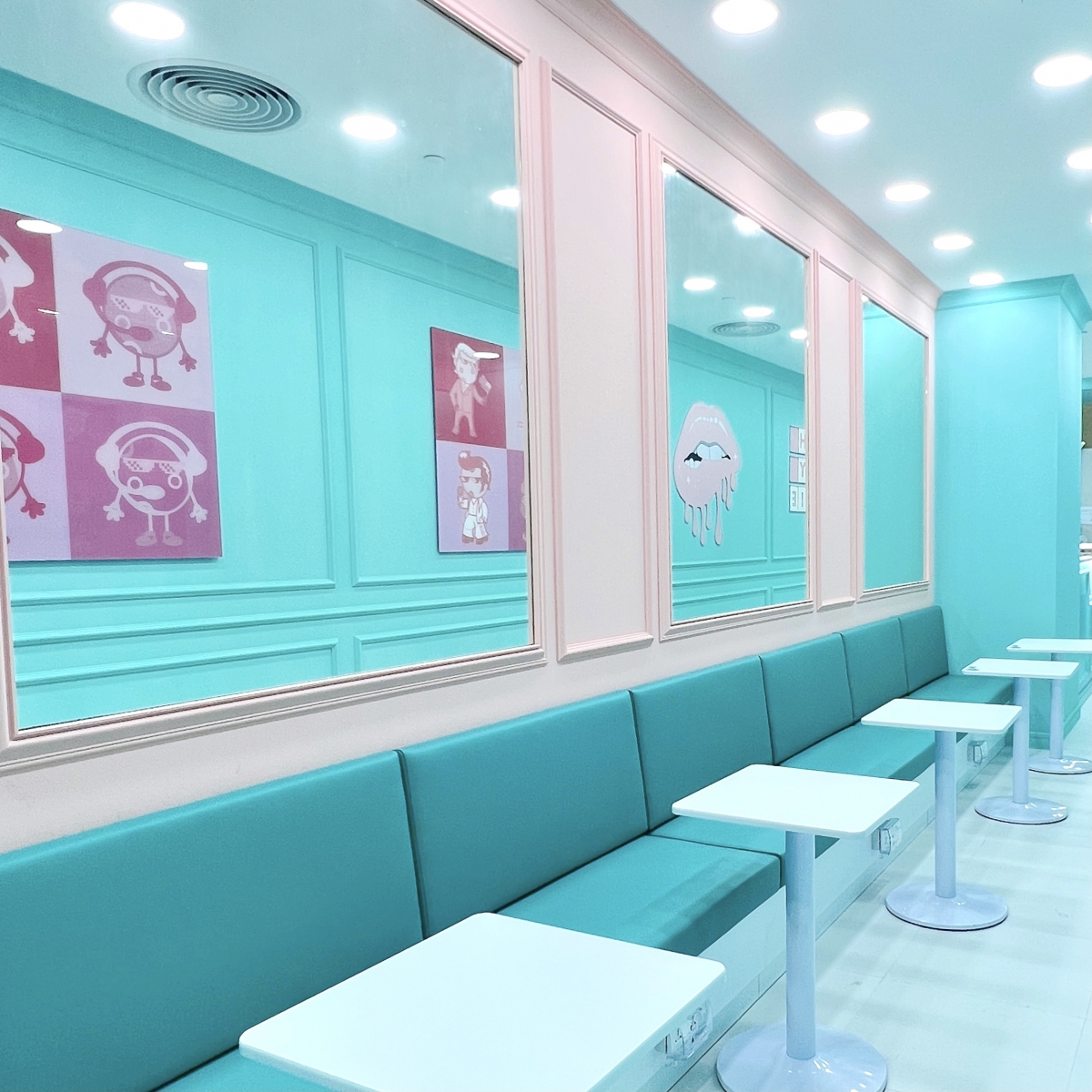 Nasty Cookie cafe VivoCity interior