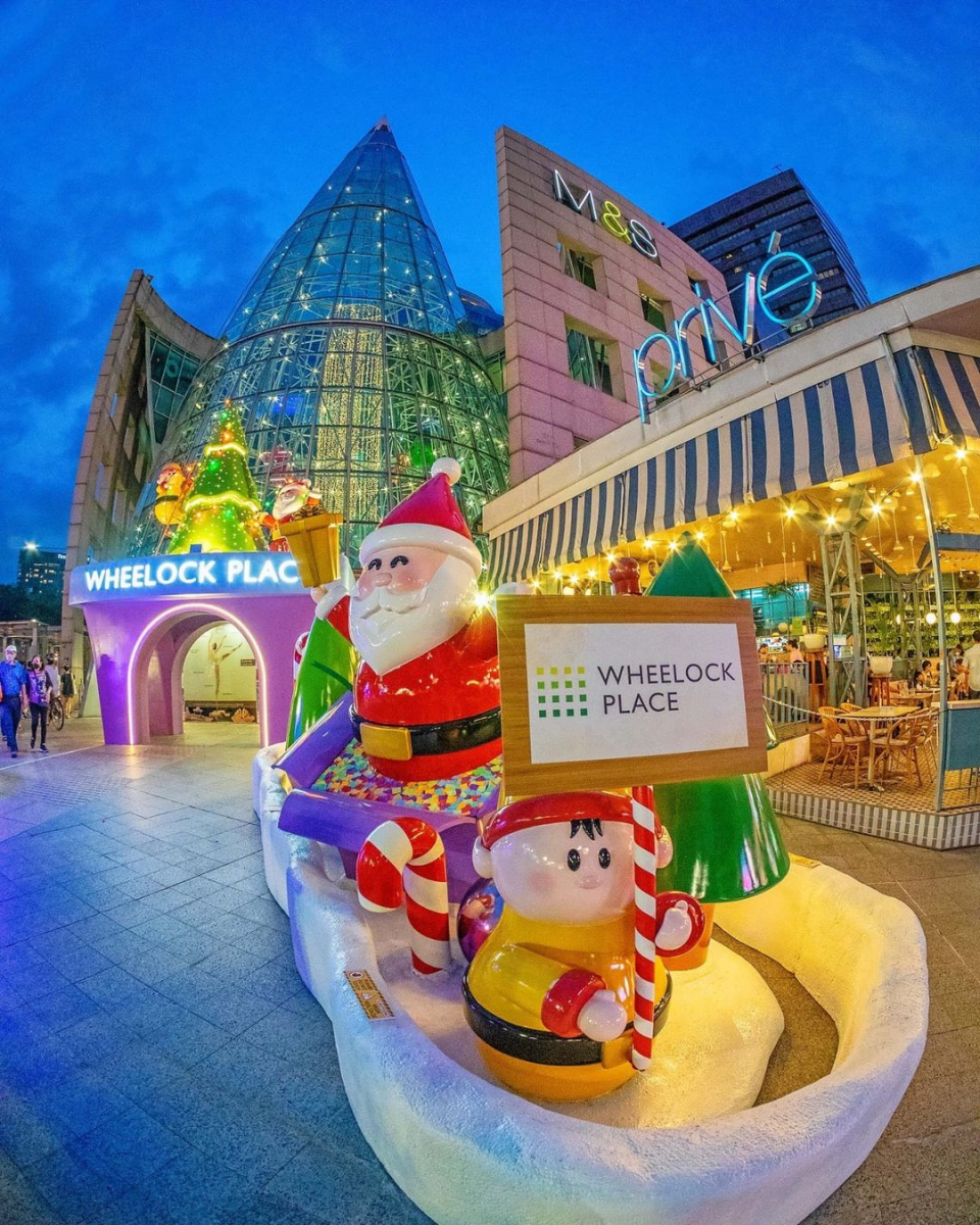 Wheelock Place Christmas 2021 decorations