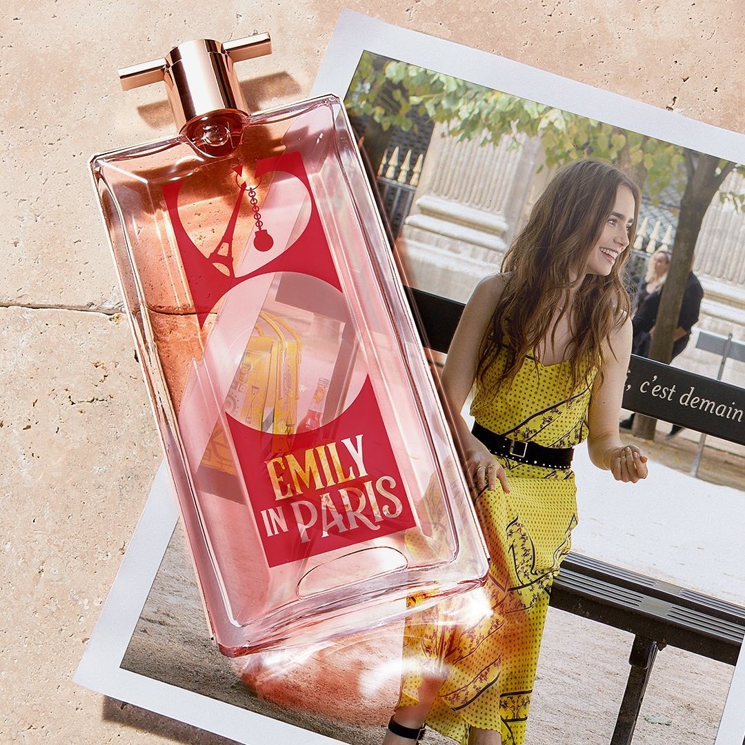 Lancôme x Emily in Paris collection_Idôle fragrance