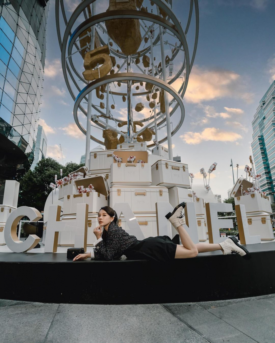 Chanel Holiday Cosmos-sphere in Singapore for Christmas 2021