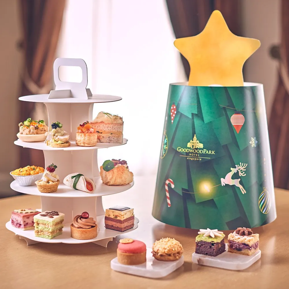 Festive Afternoon Tea At Goodwood Park Hotel For Christmas 2021