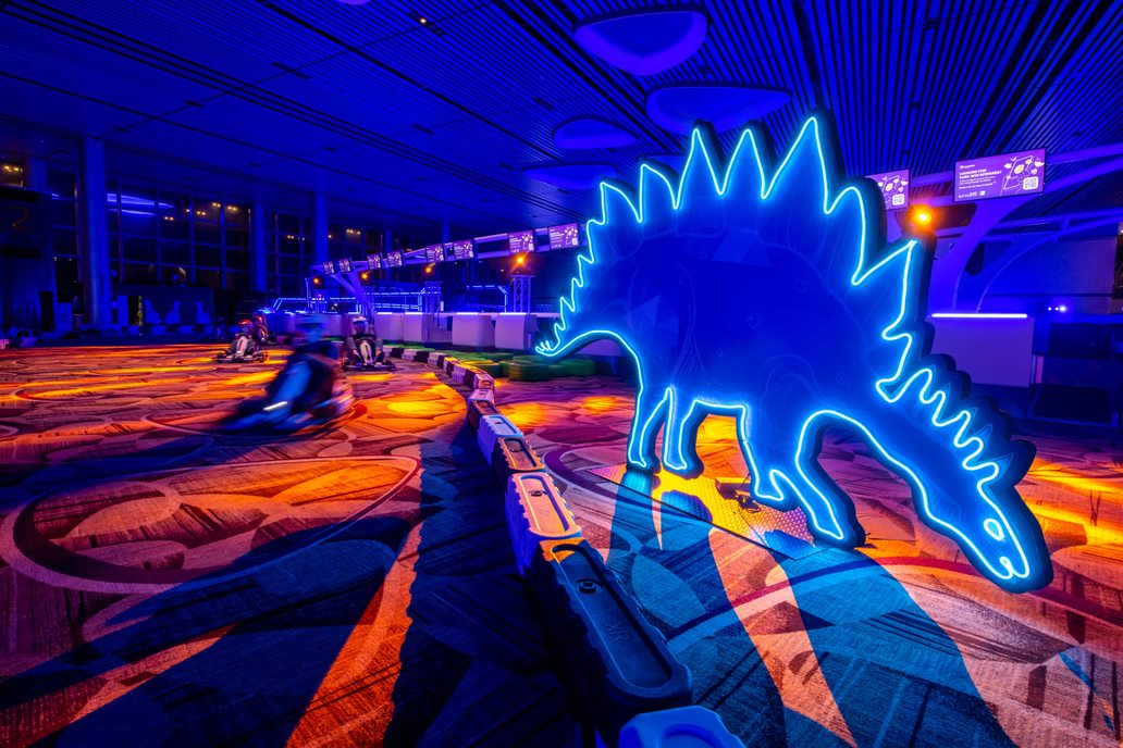 Dino Kart Changi Airport Singapore