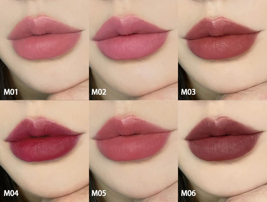 Flower Knows Circus Matte Lipstick swatches