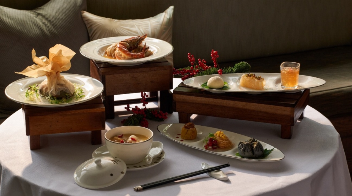 Cantonese food and dim sum at Cassia restaurant in Capella Singapore