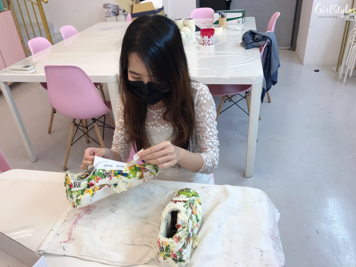 Joy & Imagination shoe customisation Singapore