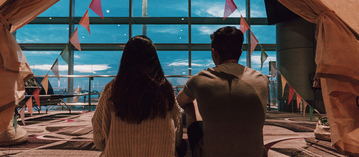 Jewel Changi glamping