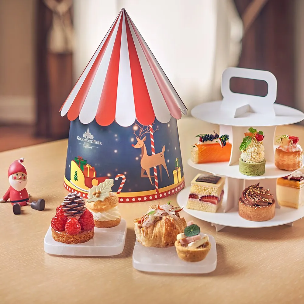 New ChristmasThemed Afternoon Tea At Goodwood Park From Only 33 Nett