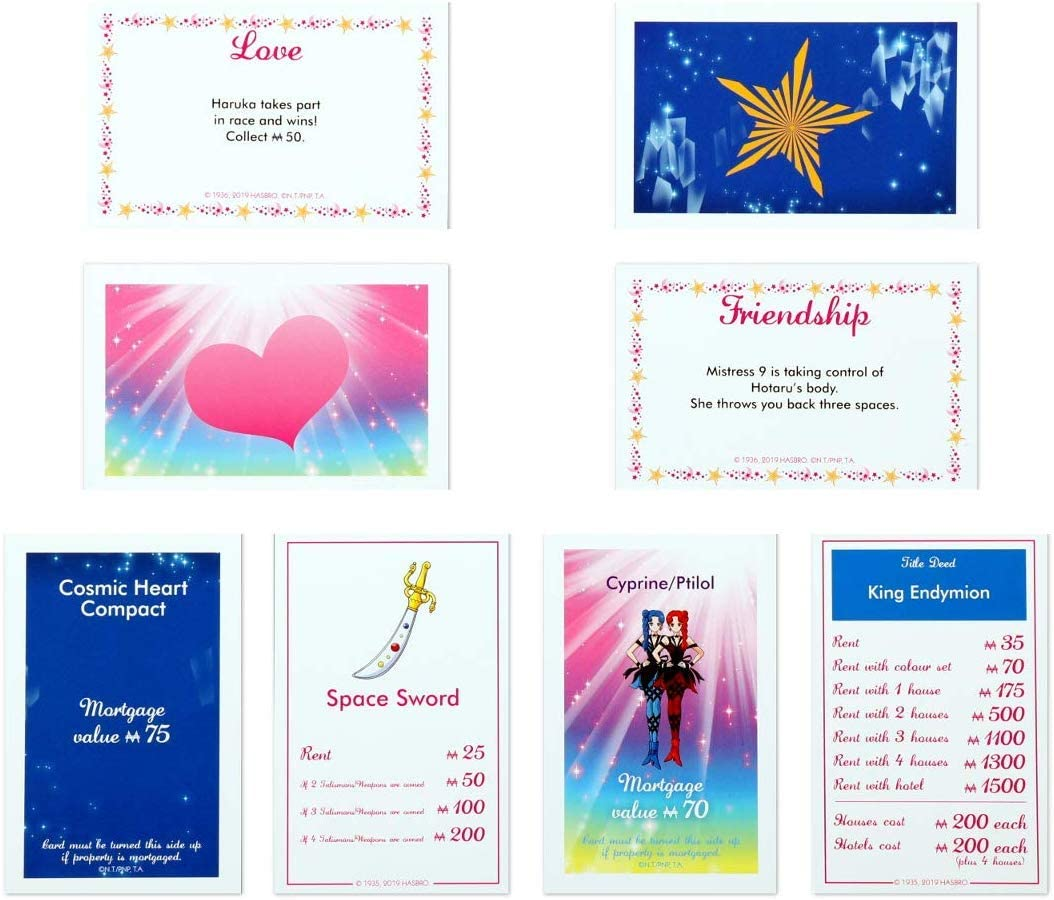 Sailor Moon Monopoly Singapore