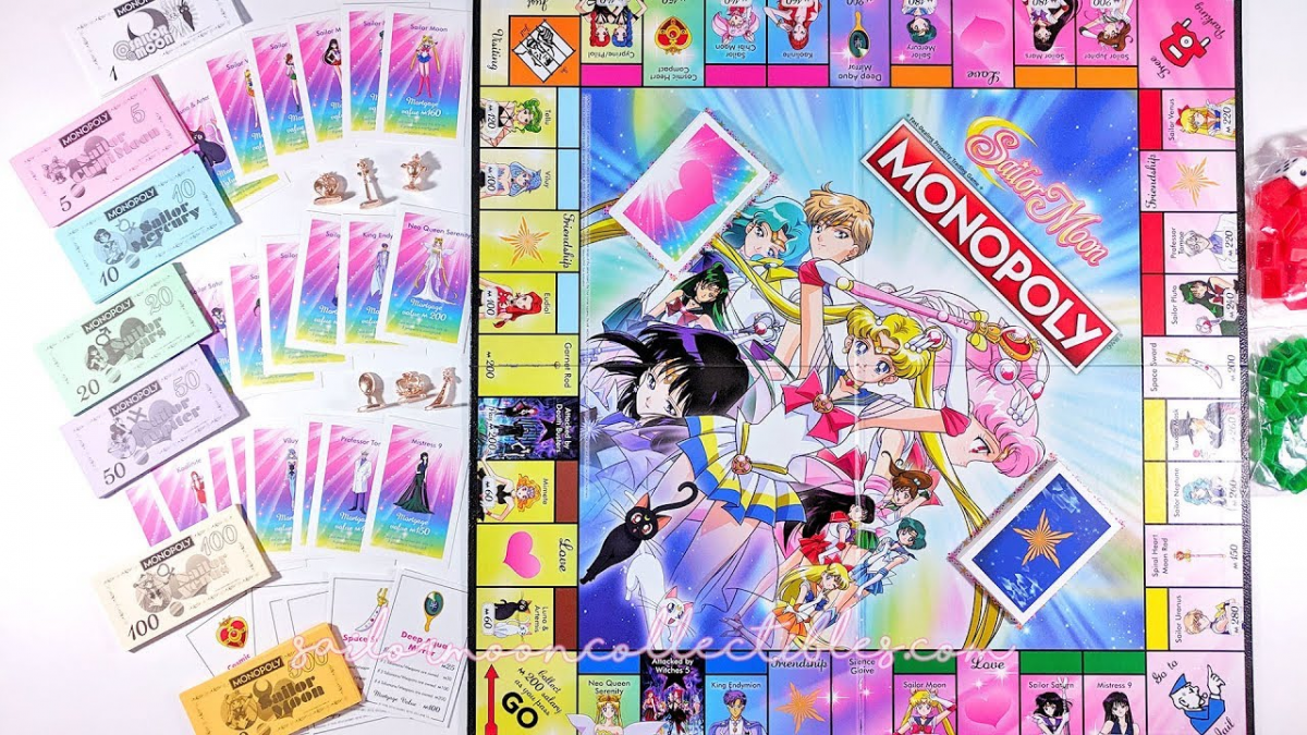 Sailor Moon Monopoly Singapore
