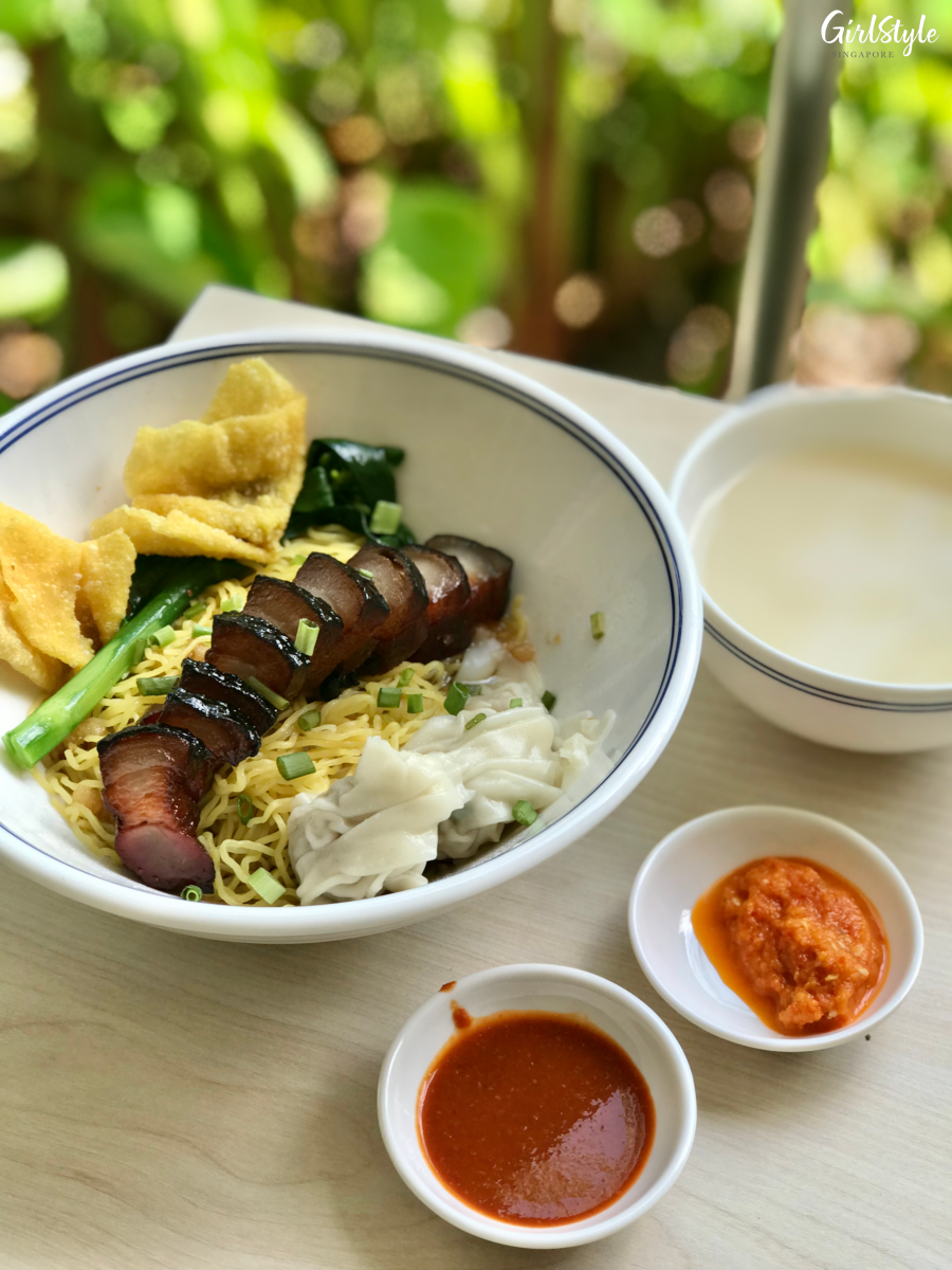 Laifaba Express Signature BJT Char Siew & Wanton Noodles at Cluny Food Court