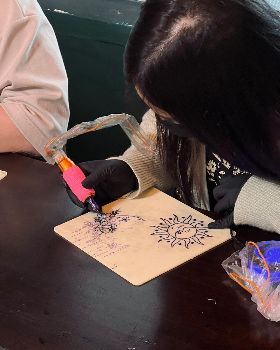 Tattoo art jamming in Singapore at State of Shiok