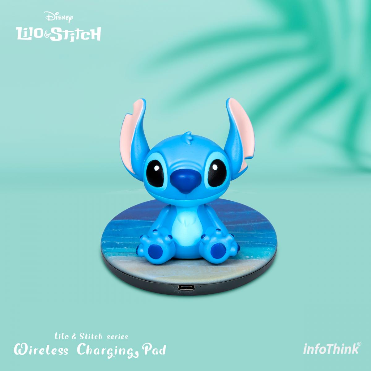 infoThink Stitch Series Surfboard Modeling Light Wireless Charging Stand front view