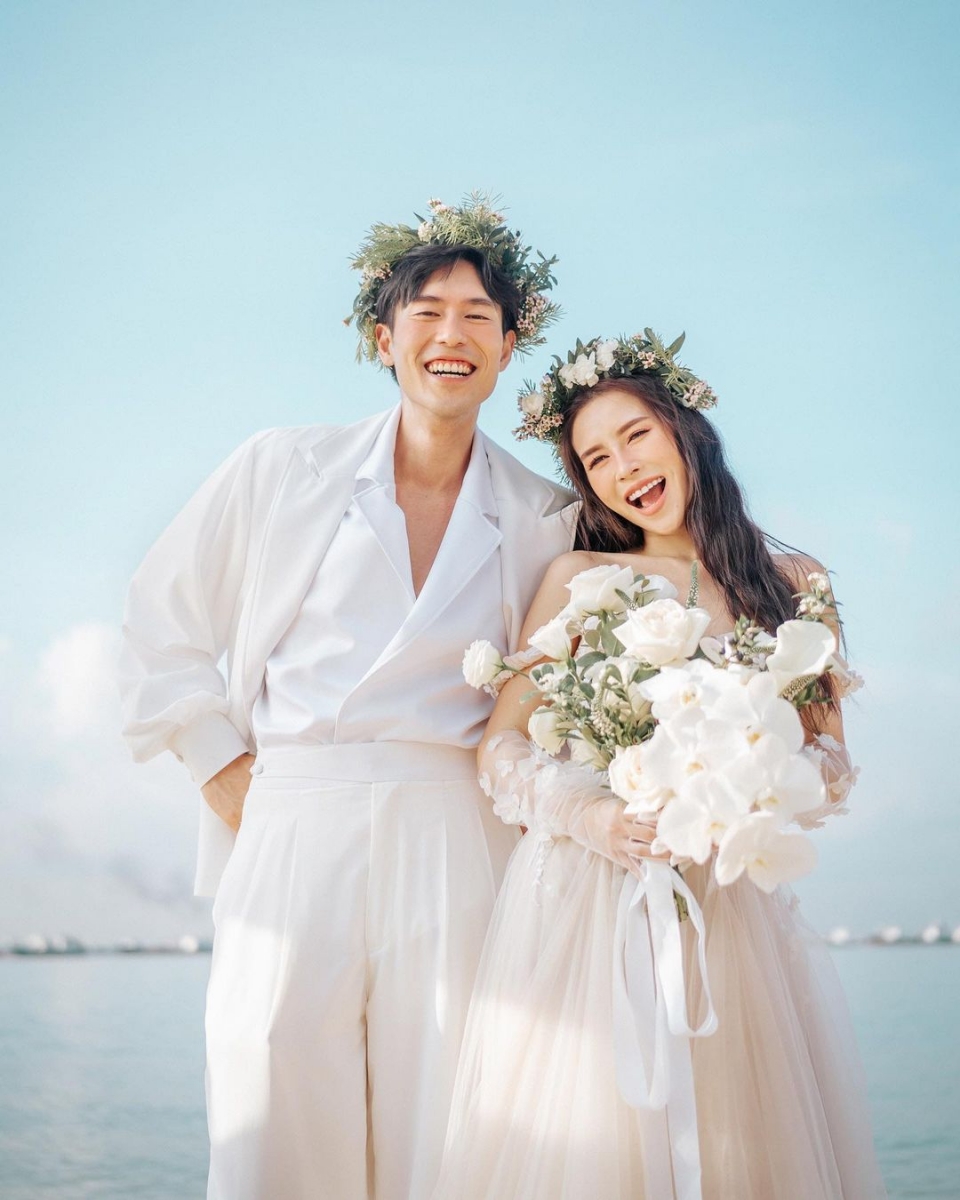 James Seah and Nichole Chang Min's pre-wedding day photoshoot
