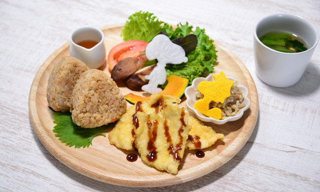 Snoopy Bungo Chicken Toriten Plate