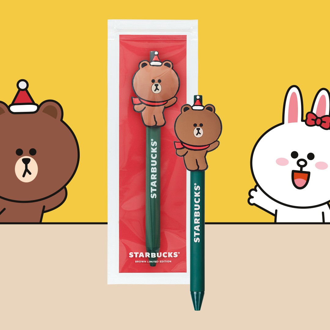 Starbucks LINE FRIENDS pen Singapore