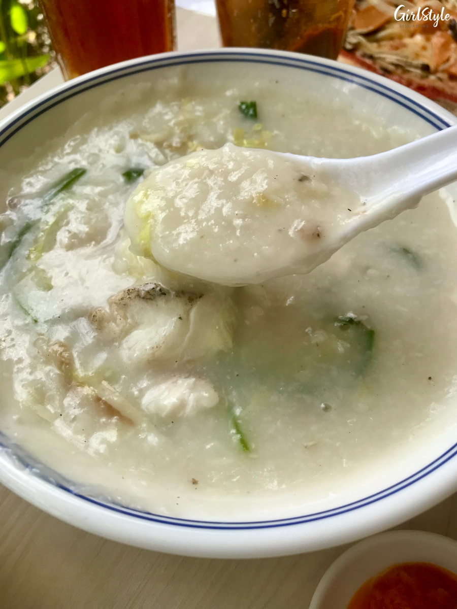 Mui Kee Express Garoupa Belly Congee at Cluny Food Court