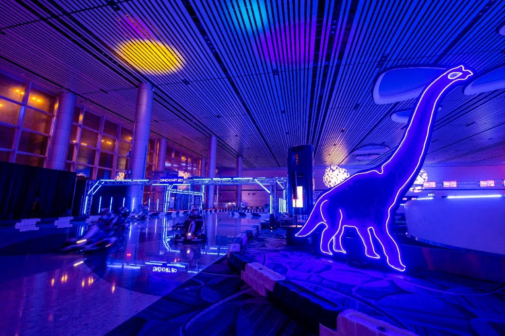 Dino Kart Changi Airport Singapore