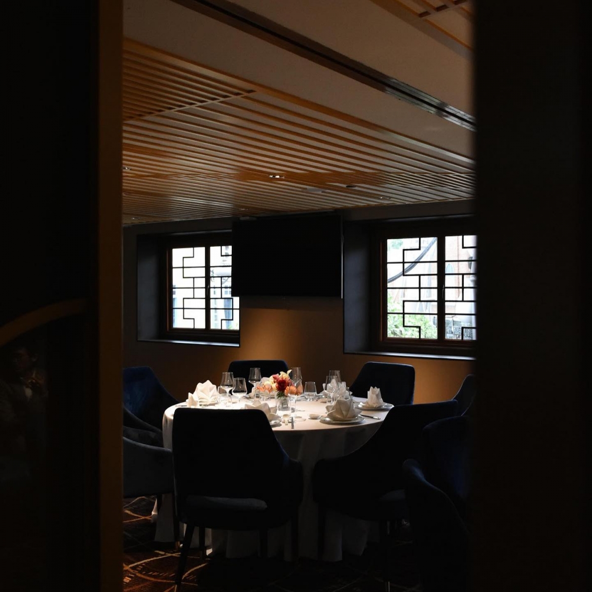Private dining rooms at Mimi restaurant The Riverhouse Singapore