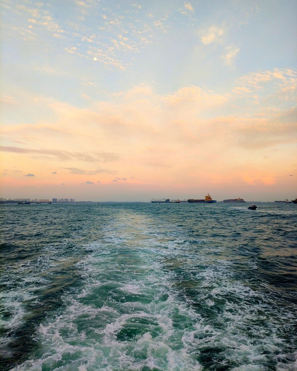 Breakfast at Sea by Sindo Ferry