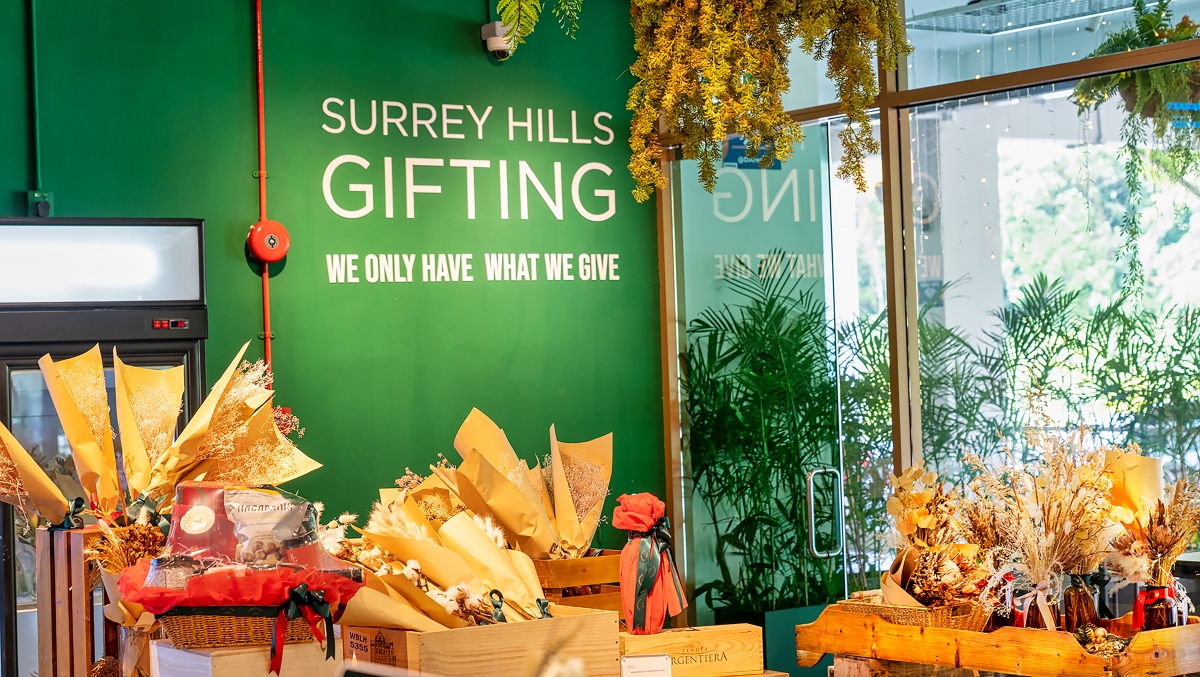 Florist Bar by The Flower Factory at Surrey Hills Grocer