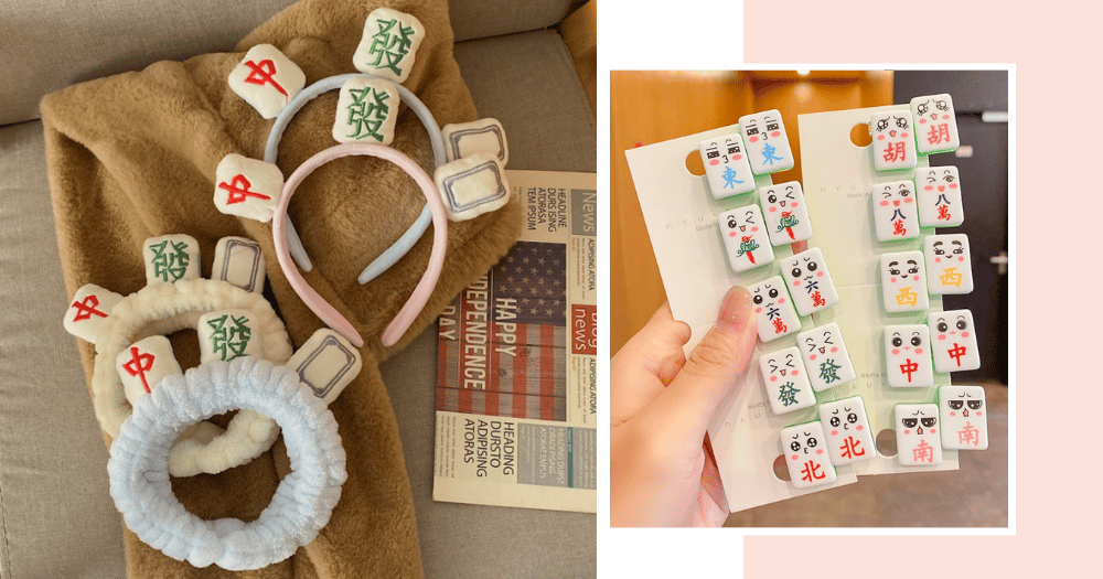 These MahjongThemed Hair Accessories Are Perfect For Mahjong