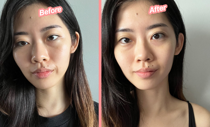 The innisfree Black Tea Youth Enhancing Ampoule helps to reset skin overnight, thanks to its Reset Concentrate™.