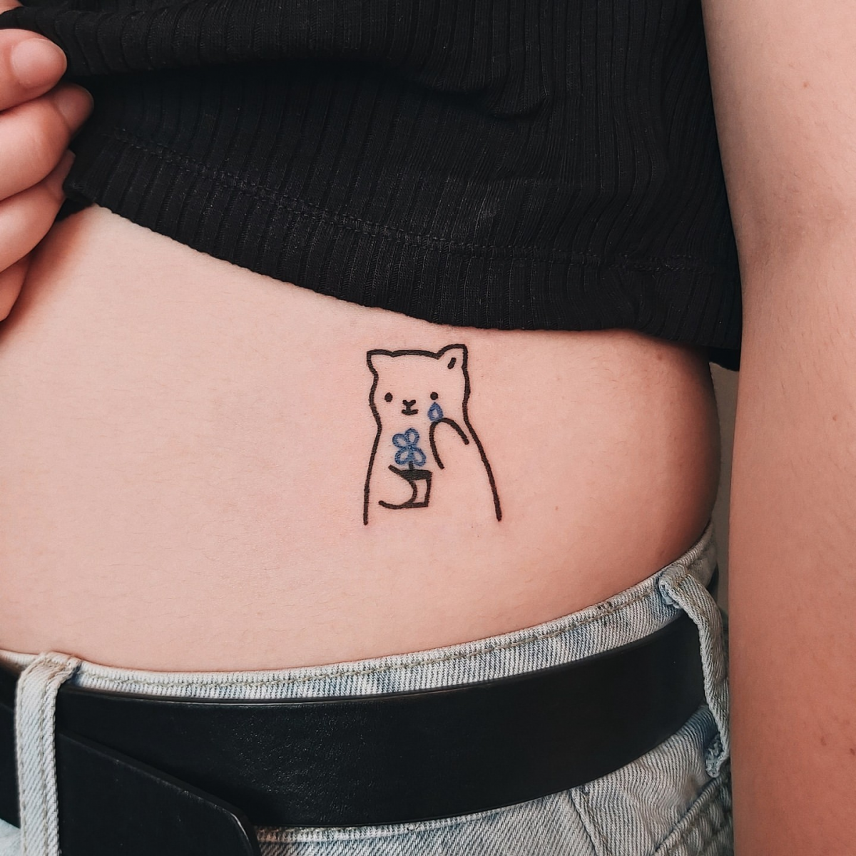 Cat tattoos in Singapore by Deck Ward