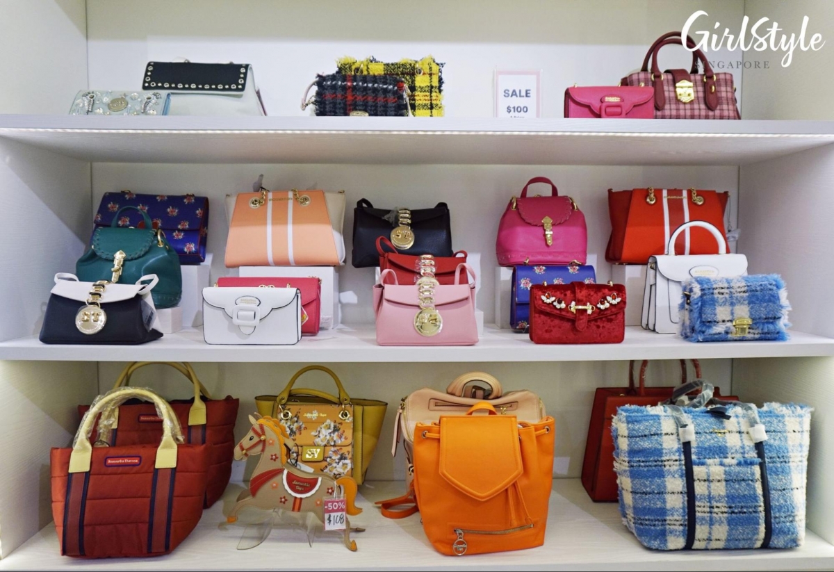 Samantha Thavasa Singapore closing down sale